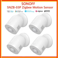 SONOFF-Sensor de movimiento Zigbee SNZB-03P, seguridad inteligente para el hogar, enlace de escena inteligente Local, aplicación eWeLink, Alexa, Google Zigbee Hub requerido