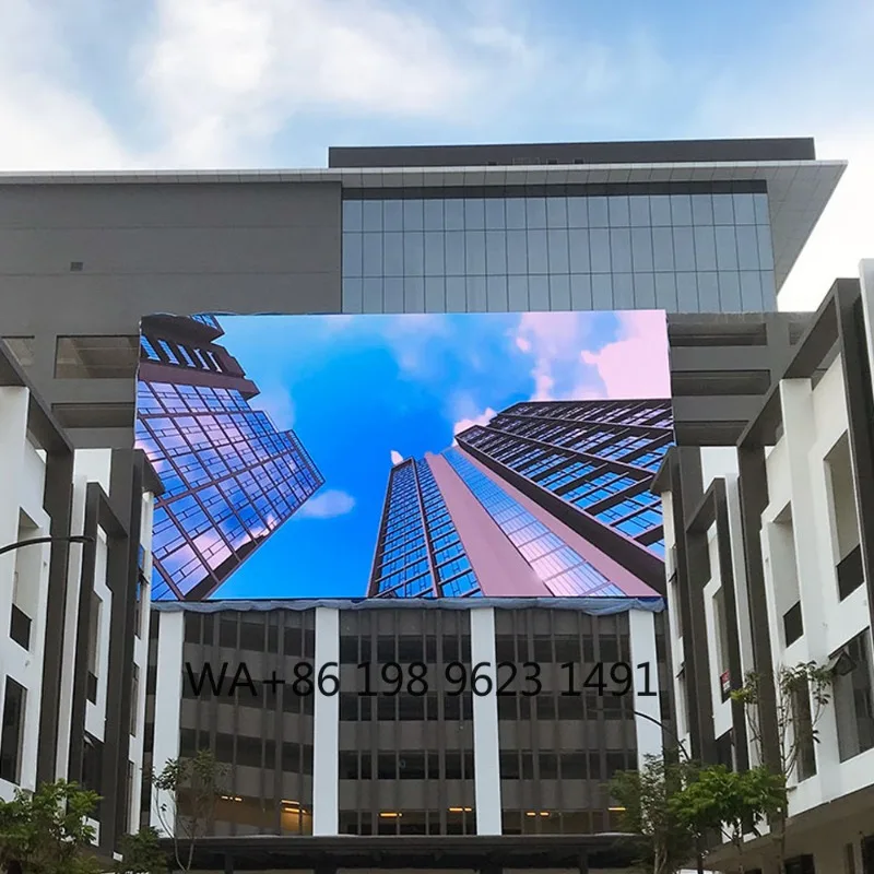 

High Quality Full Color 3D LED Advertising Screen 5000cd Brightness 3840Hz Refresh Rate Waterproof Outdoor Commercial Display