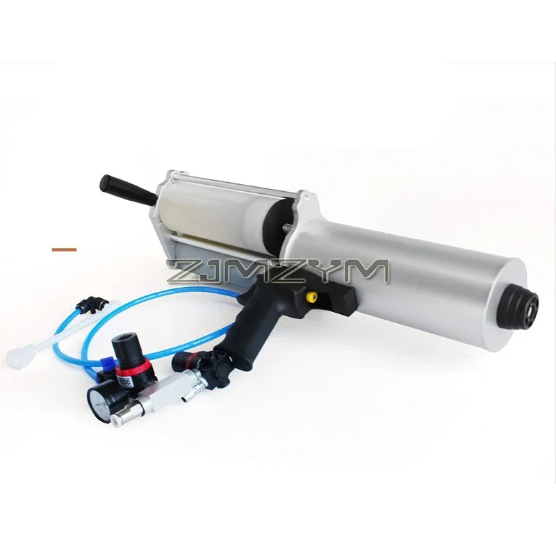 Pneumatic Paint Sprayer Polyurea Air Spray Paint Gun with Gauge, Two-component 1:1 Paint Gun for Walls, Automotive, Home Improve