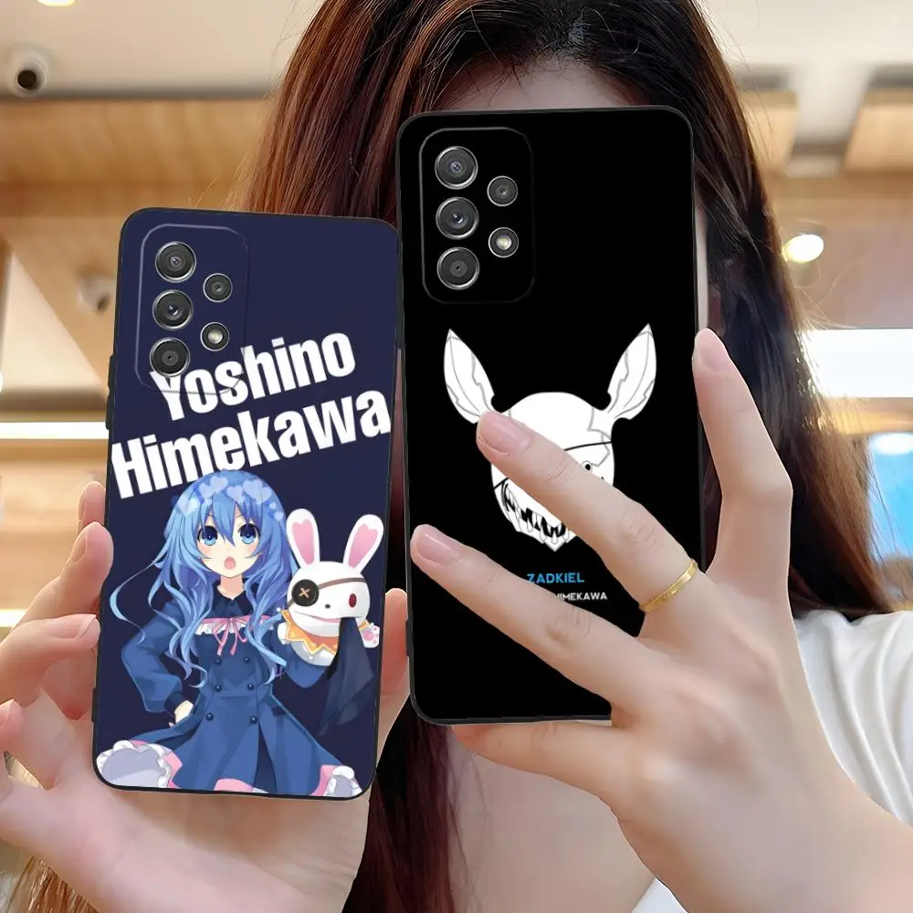 

Чехол для мобильного телефона Date a Live Yoshino для Samsung Galaxy M55 54 42 35 34 33 32 23 22 15 14 13 12 F55 5G Colorful Cover Pretty