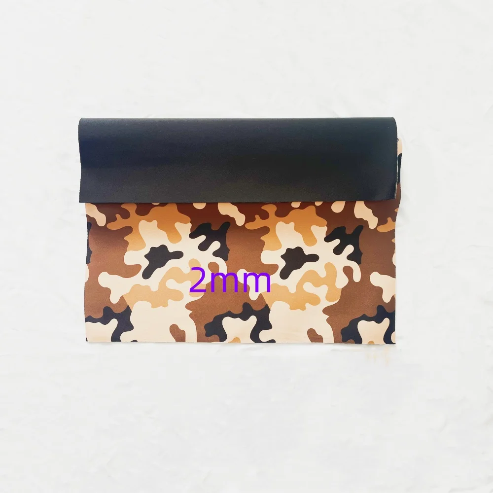 2mm thick camouflage neoprene waterproof and windproof SBR wetsuit stretch fabric sewing fabric stretch tricot bag