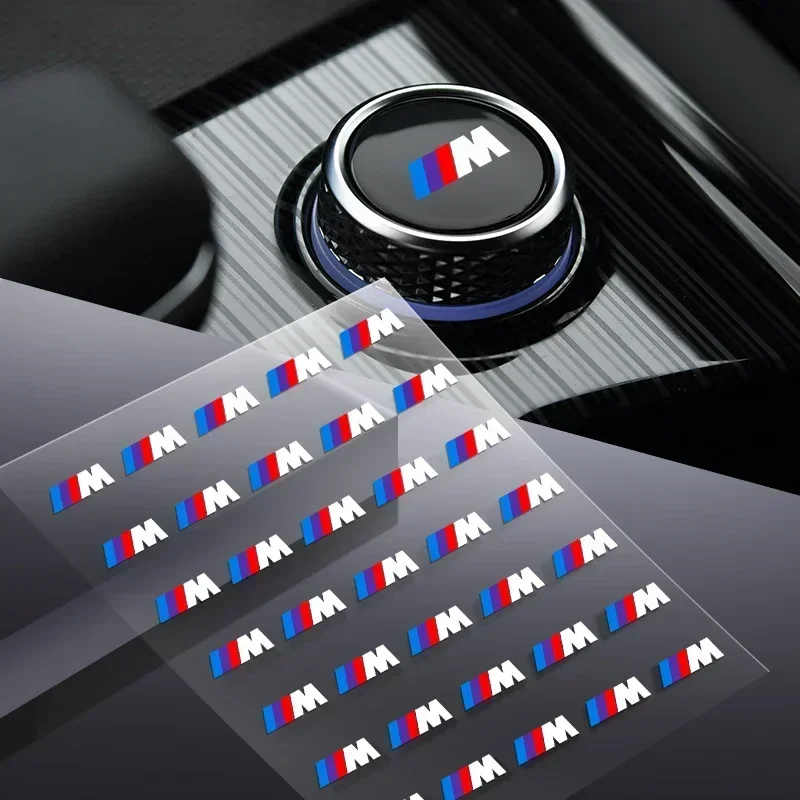 

New Car Rearview Mirror Sticker Car Decoration Decal For BMW M F10 F07 E90 E60 F30 E89 E85 E91 E92 X1 X3 X4 X5 X6 1 3 5 7 Series