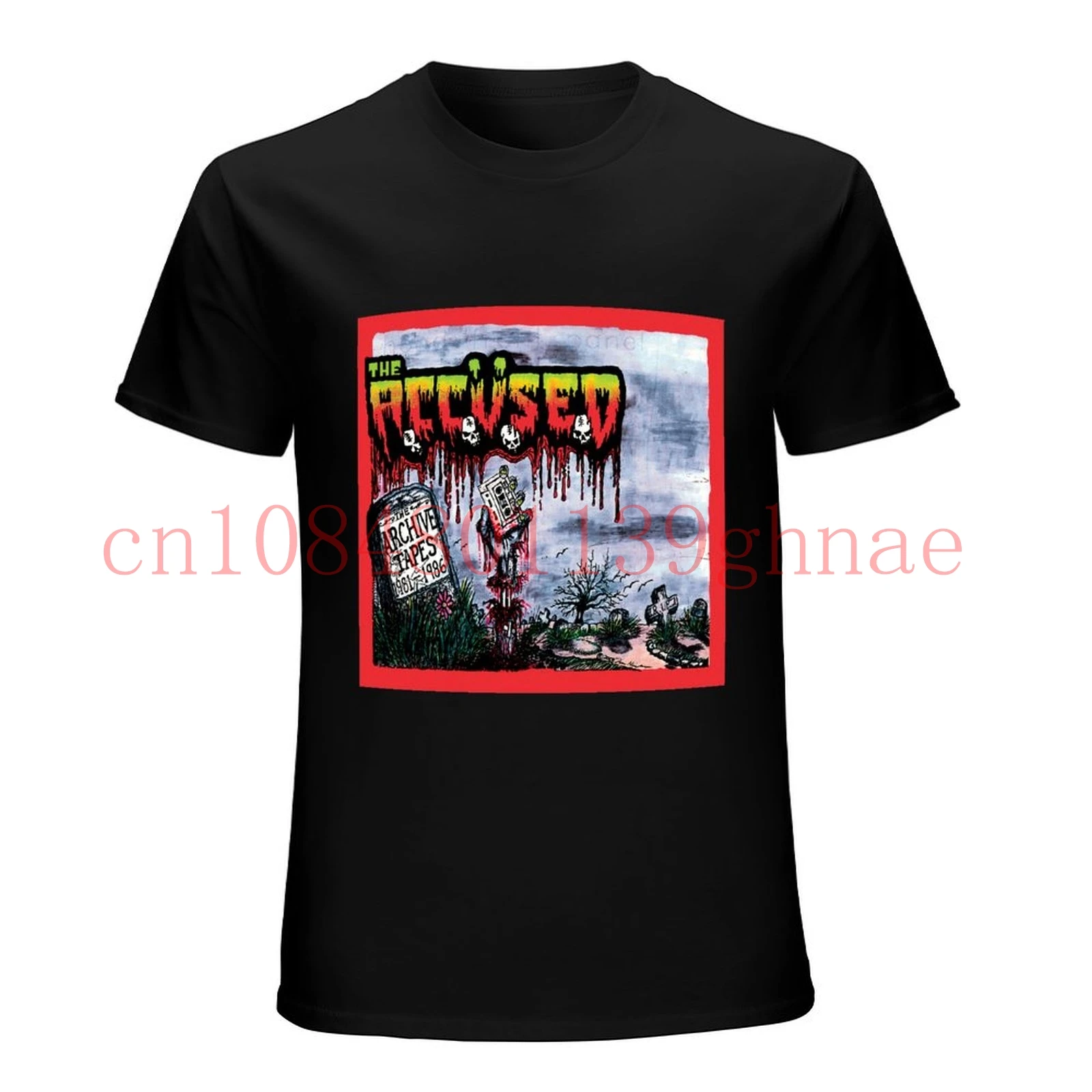 The Accused The Archive Tapes 1981-1986 T-shirt hardcore metal all sizes S-5XL