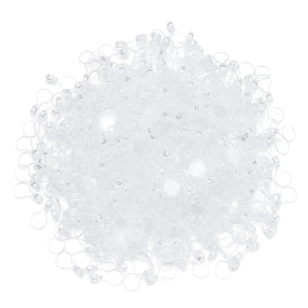 500 Pcs Glue On Pendant Bails,9mm Clear Cabochon Pendants, Acrylic Transparent Flat Pad Pendants Bails Jewelry