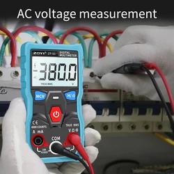 ZOYI S1/2/3 Digital Multimeter Tester Autoranging True RMS Automotriz Mmultimetro with NCV LCD Backlight Flashlight like RM403B