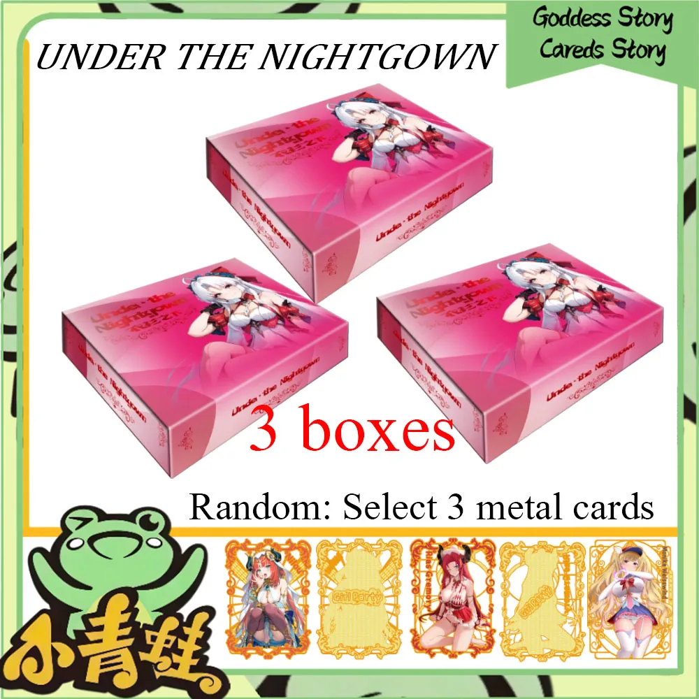 

YISIQITAN:Under The Nightgown Goddess Story Cards Waifu Booster Box CCG ACG Doujin Toys And Hobby Children's Toys Gift