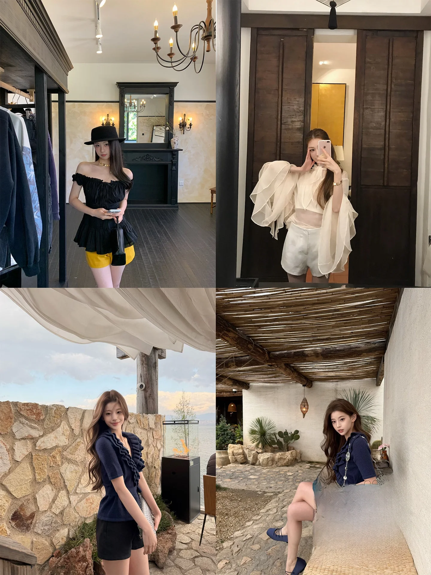 

SourceWithU Silk-Like Linen Casual Shorts Thin Style Versatile Ladies' Pants Natural Waist Basic Model Spring Season