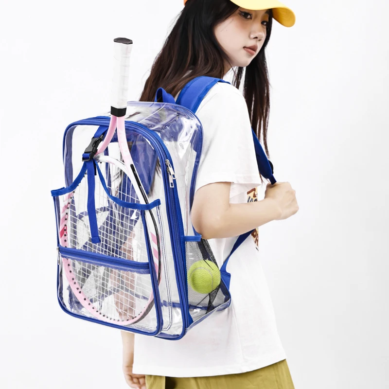 Mochila de pesca PVC transparente impermeable para viajes y senderismo - imagen 2