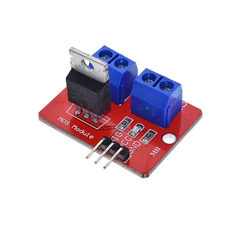 XINANDI 0-24 В верхняя кнопка Mosfet IRF520 модуль драйвера MOS для Arduino MCU ARM Raspberry pi