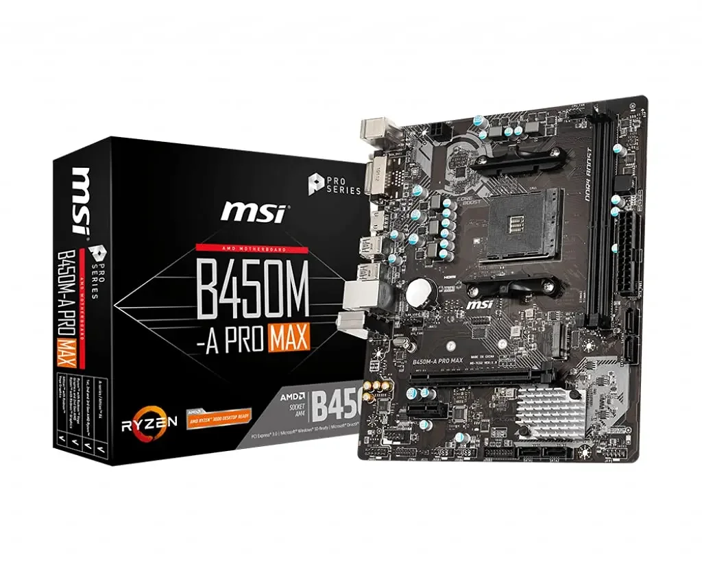 B450M-A PRO MAX Gaming Motherboard Original new Motherboard DDR4 32GB PCI-E 3.0 M.2