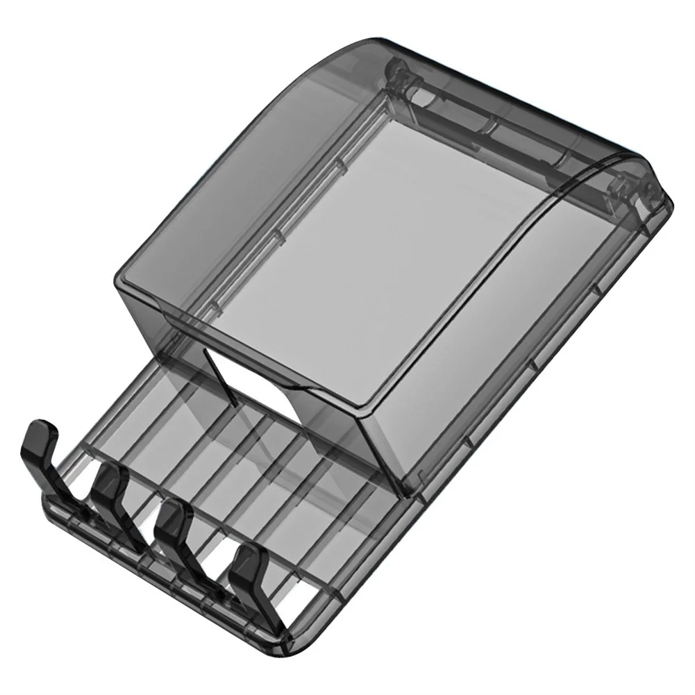 Waterproof Socket Cover 86 Type with Hook for Bathroom Kitchen Use Splash Proof Protector Fits Two Prong and Three Prong Sockets