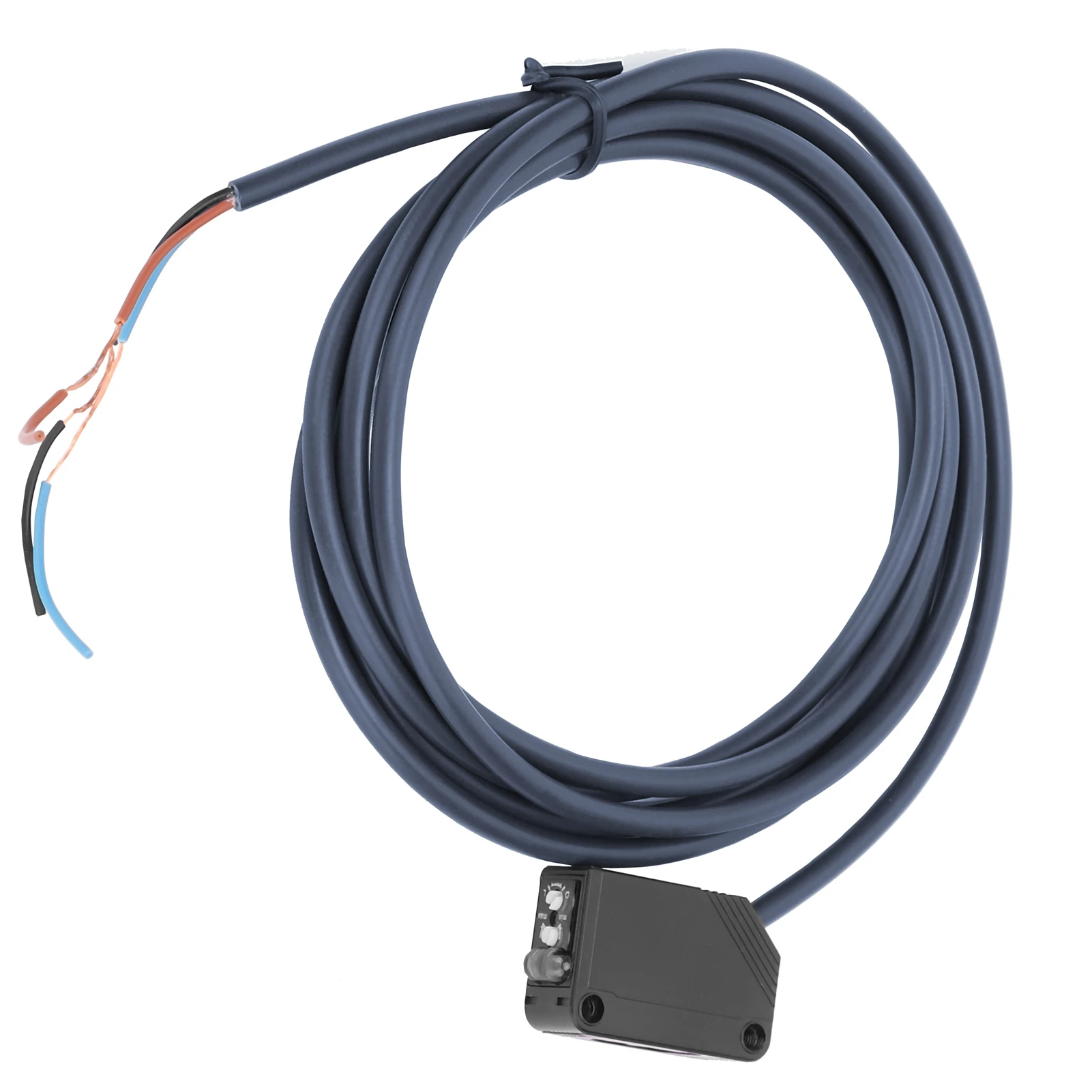 BERM Infrared Photoelectric Switch Square ThroughBeam Sensors with Cable DC 1224V