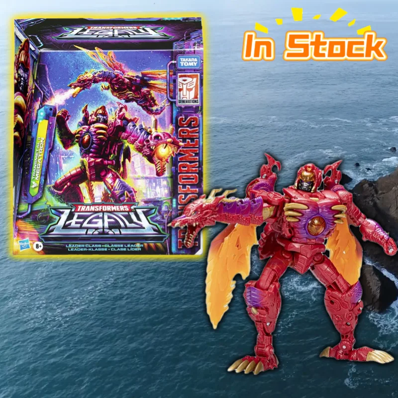 

[In Stock] Transformation Toy Legacy Beast Megatank MG Red Dragon Leader Action Figure Collectible Gift Boys