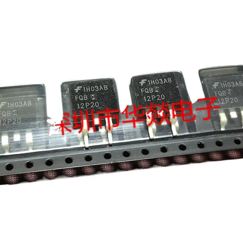 5pcs  FQB12P20 ½ TO-263 -200V -12A