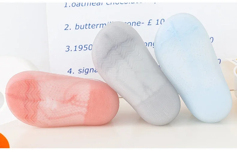 Летние сетчатые носки и обувь против комаров нескользящие носки для пола детская обувь для малышей и носки с мягкой подошвой 1