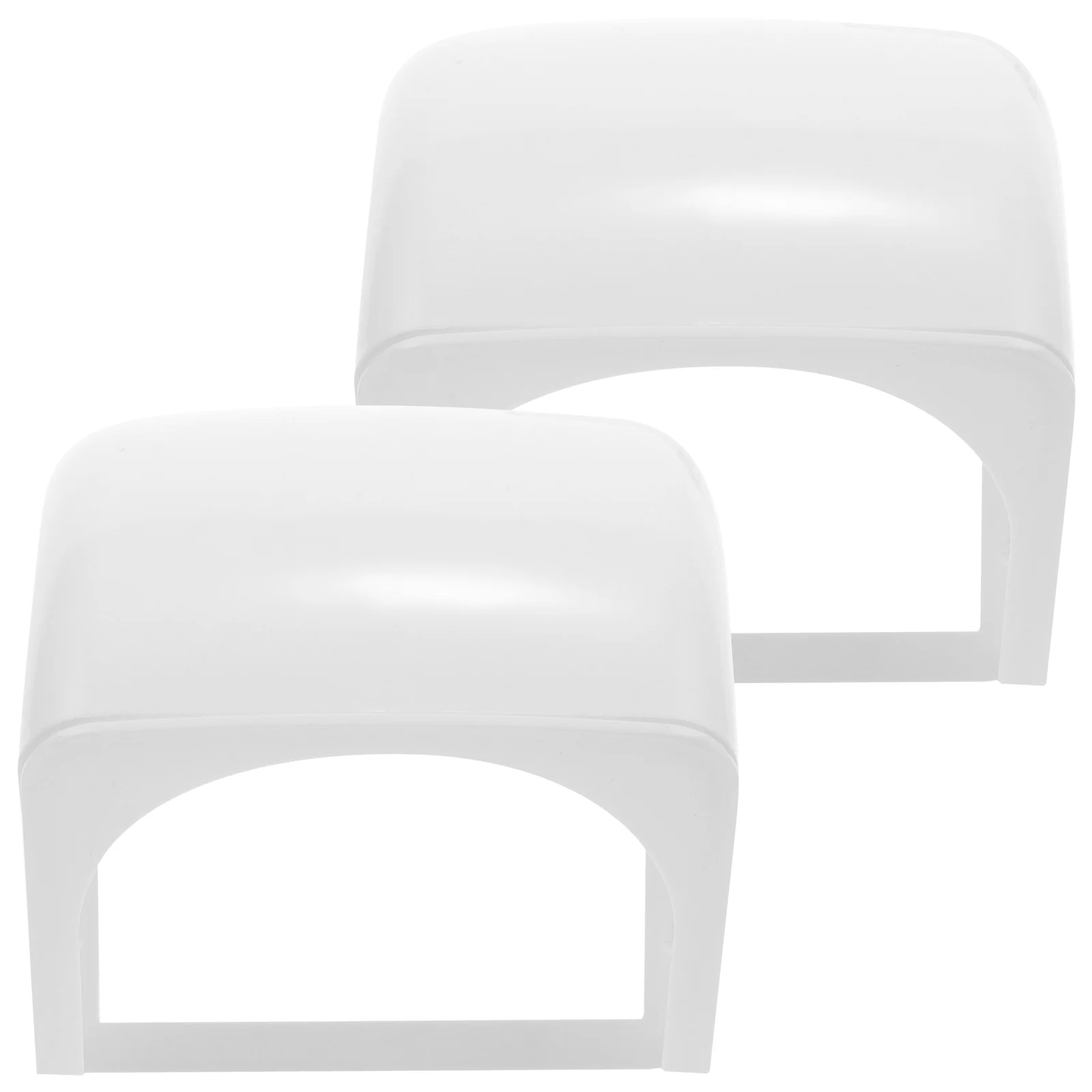 

2 Pcs Waterproof Box Cover Outdoor Socket Plastic Protector Rain Wall Baby Proof Heavy Duty PC Material Wear Resistant