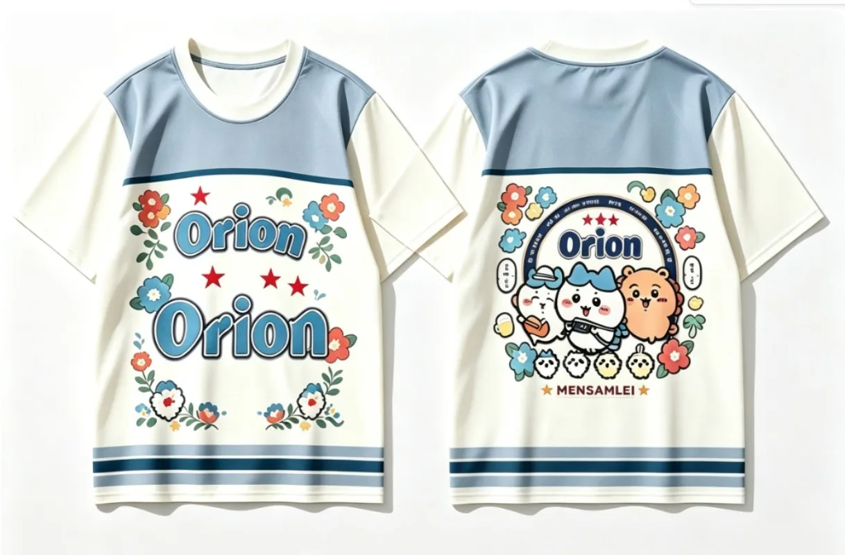 2026 Hot Selling 3D Chiikawa Printed T-shirt Summer Y2K Japanese anime Drying Breathable Thin Shirt funny Family Matching