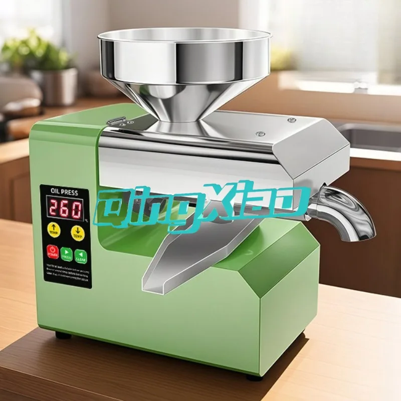 R6S Smart Home Oil Press Machine Fully Automatic Stainless Steel Oil Press Machine Small Kitchen Appliance Equipment