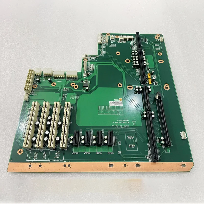 For Advantech Industrial Computer Backplane 4 PCI 4 PCIEX1 1 PCIEX16 PCE-5B10-04 Rev:A1 PCE-5B10