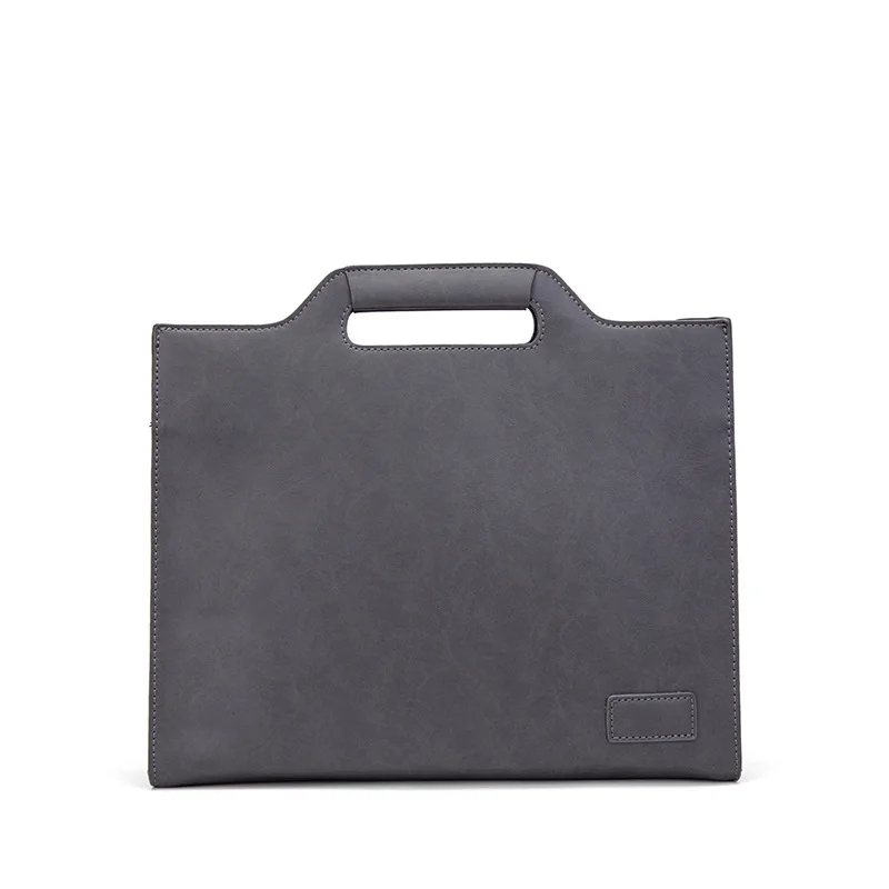 Men Handbag Leather Shoulder Youth Crossbody Luxury Brand Men's Casual Business Briefcase Simple Design Messenger Briefcases