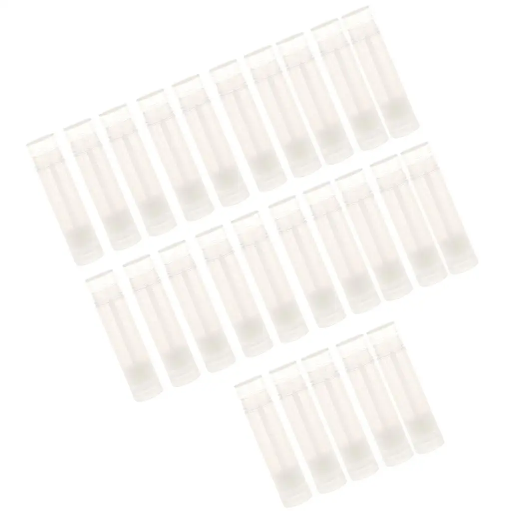 Tube de rouge à lèvres vide, bouteille cosmétique en plastique rechargeable, Tube de brillant à lèvres pour la fabrication de moules de rouge à lèvres 12.1