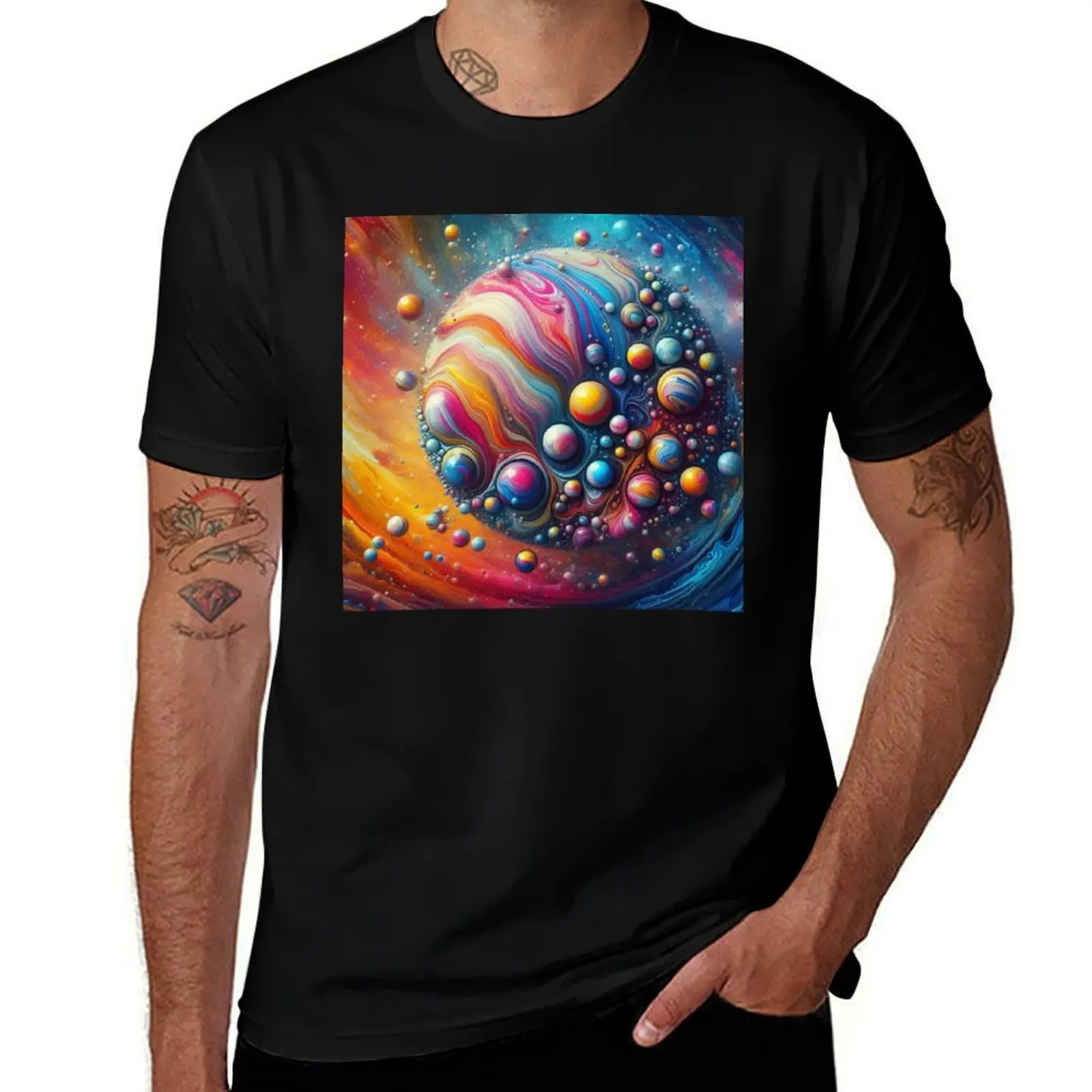 

Digital acrylic T-Shirt blacks shirts graphic tee affliction shirts men t shirts high quality