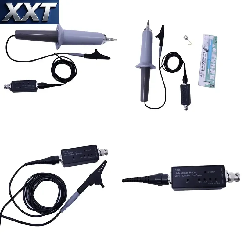 Sonde haute tension pour oscilloscope de qualité industrielle XXT 40KV P5104, atténuation 1000:1