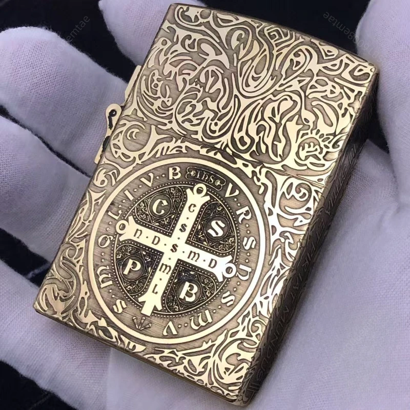 

Zorro giant brass fuel lighter, giant carved lighter, cigarette accessories, men's gift