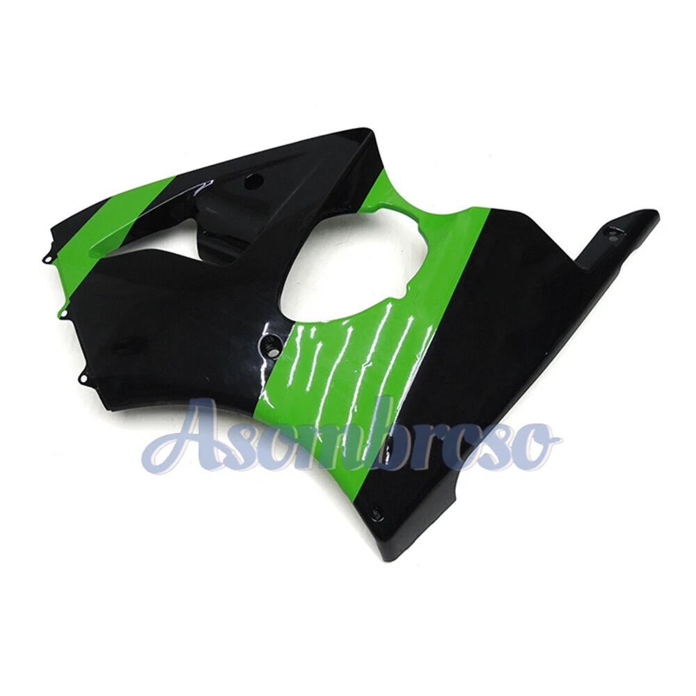 حقن الهدايا المجمعة ل 2000 2001 2002 كاواساكي ZX6R 00 01 02 ZX 6R ZX-R6 أخضر أسود