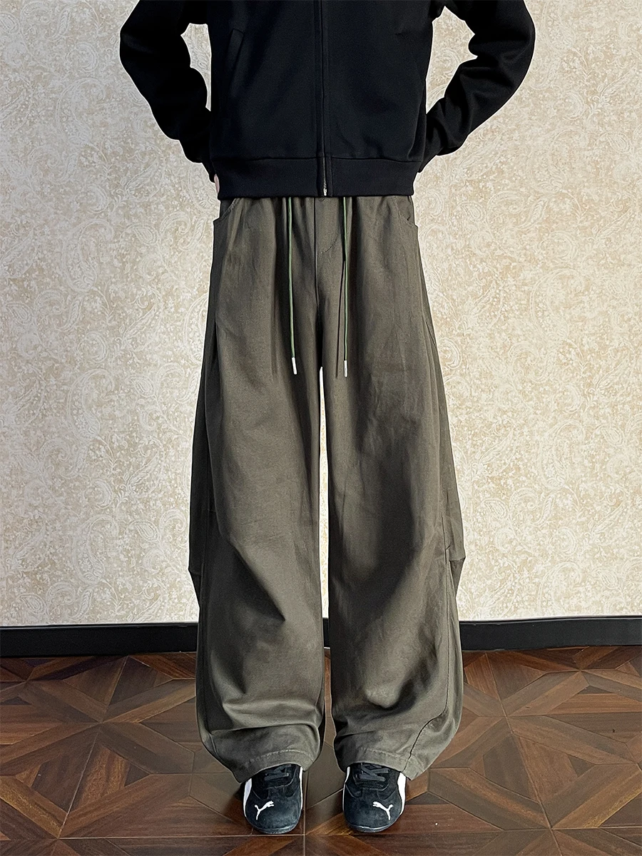 

Мужские повседневные прямые джинсы, складной нож, дизайн, высокая талия, молния, удобная посадка, всесезонная винтажная рабочая одежда