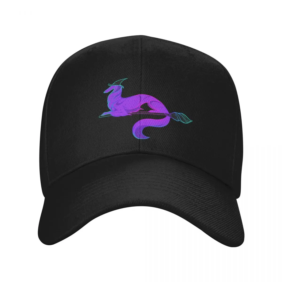 Borzoi Witch Baseball Cap Golf Hat Man derby hat Icon For Man Women's