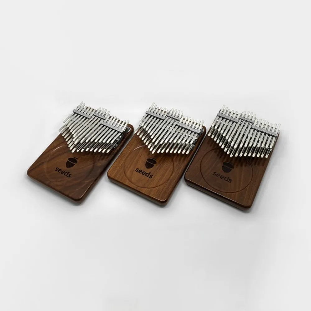 Kalimba-teclado Musical pequeño para principiantes, instrumentos musicales de escala profesional, dedos de madera, accesorios de Piano para niños