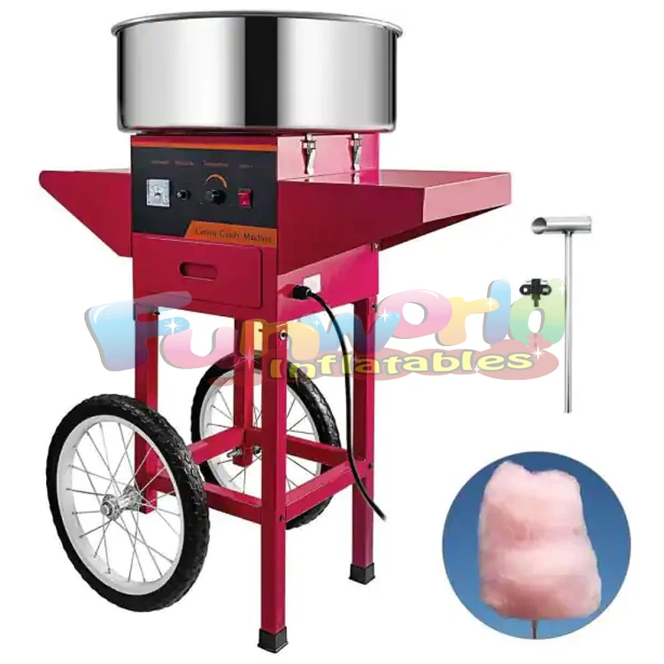 Popular DIY Electric Candy Maker New And Used Auto Cotton Candy Machine For Home And Party Use