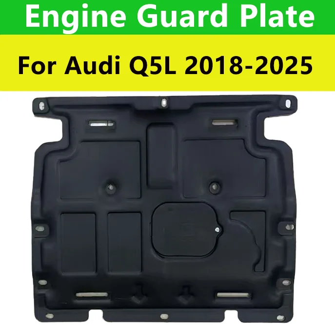 

Car Accessories Black Under Engine Guard Plate Mudguard Board Splash Shield Mud Fender Plate Panel For Audi Q5L 2018-2025
