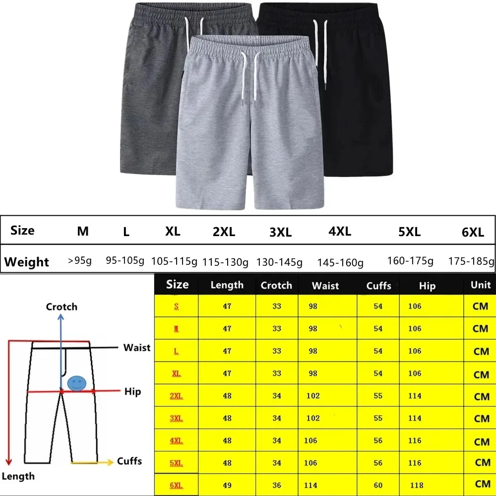 Mens Summer Shorts Loose Fit Beach Trunk Solid Color Sports Pants with Zippered Pocket Drawstring