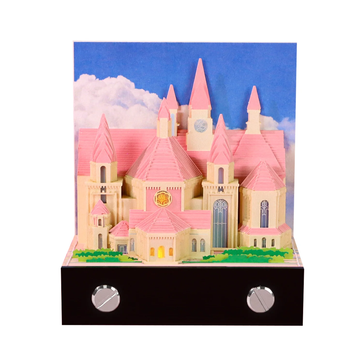 

Promotional Activity Gift 3d Weekly Calendar Memo Pad Church Design Customizable Paper Art Craft Novelty Promo 3d Notes