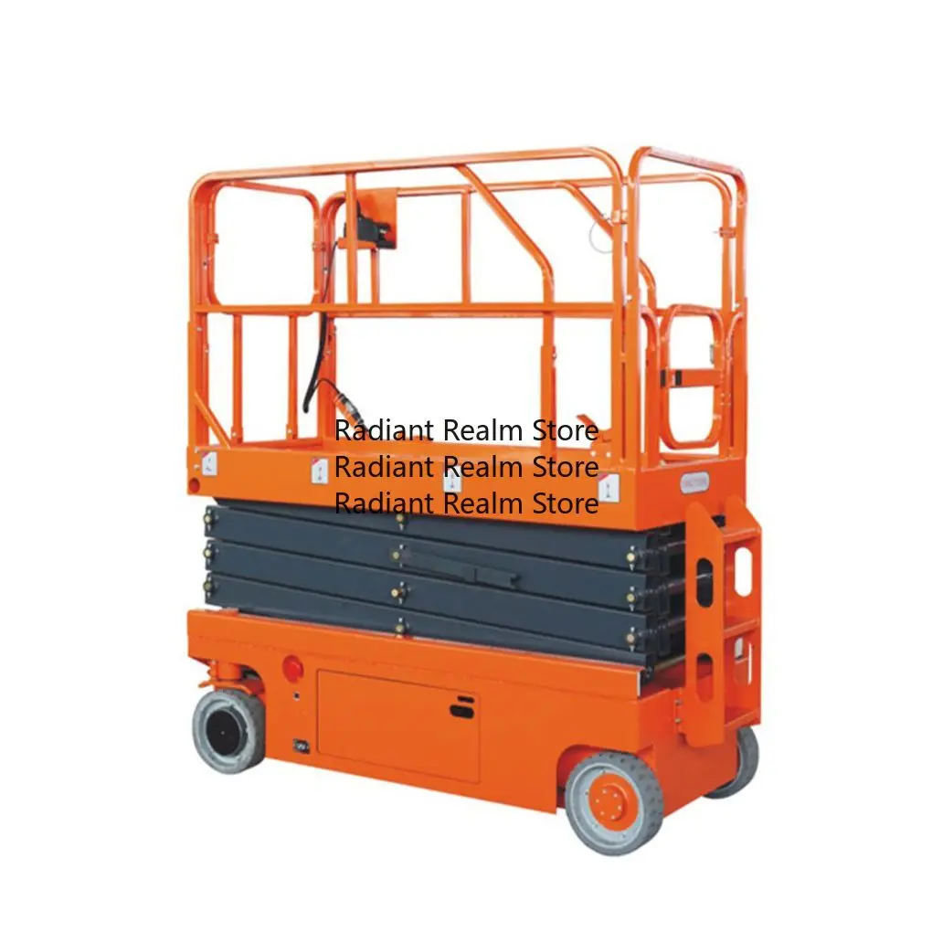 Electric Aerial Maintenance Scissor Lift Platform Tables with 300kg Capacity