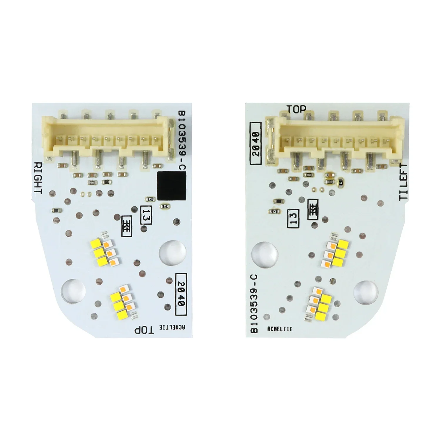 

Для BMW Mini Cooper 2018-2022 Angel Eyes DRL Boards F55 F54 F57 F56 Желто-красные светодиодные модули фар Дневные ходовые огни Чип