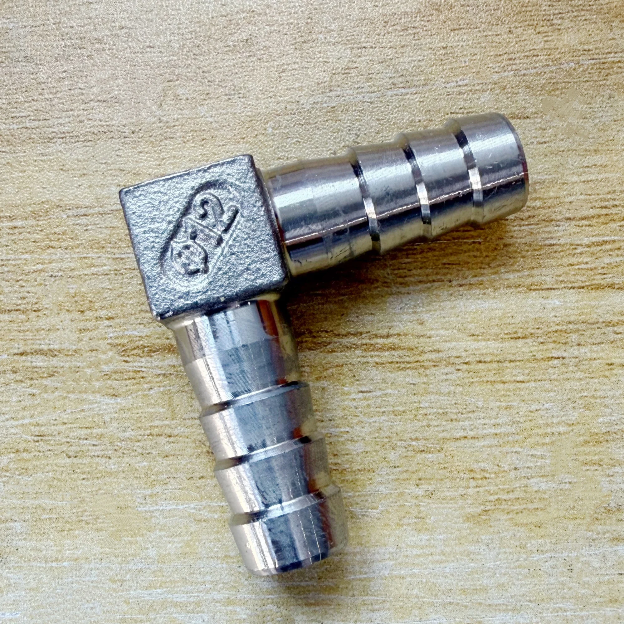 6 8 10 12 14 15 16 19 20 25 32 40mm OD 304 Stainless Steel Elbow Right Angle L Shaped Pipe Fitting 90 Degree Connector