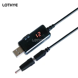 USB Boost Converter DC 5V to 9V 12V USB Step-up Converter Cable + 3.5x1.35mm Connecter For Power Supply/Charger/Power Converter