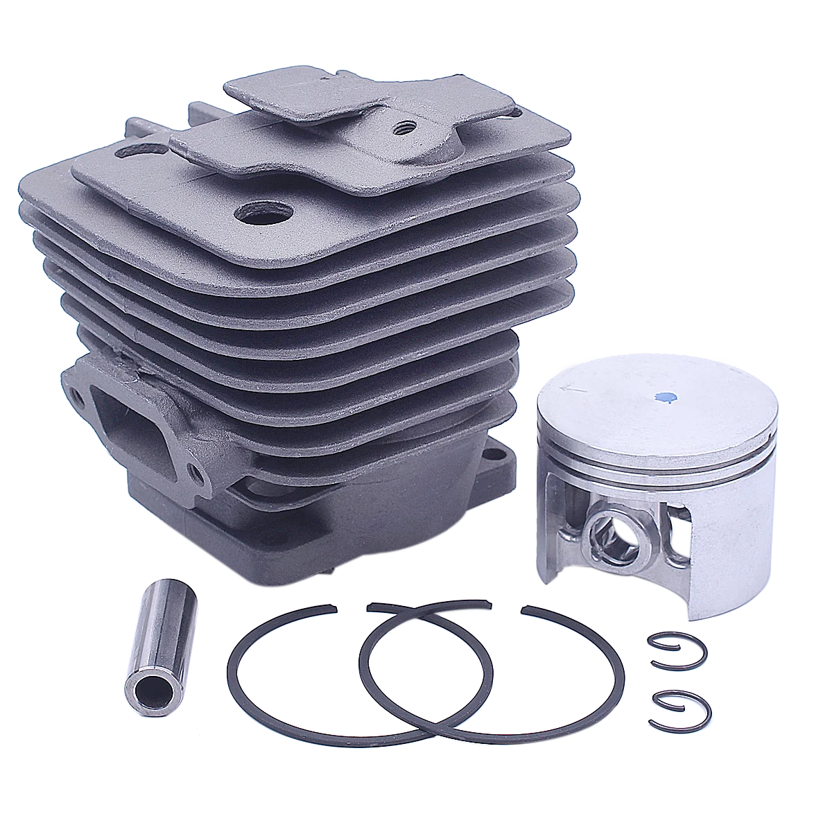 49mm Cylinder Piston Kit For Stihl MS361 MS 361 Chainsaws Replacement 1135 020 1202 Big Bore Nikasil Pin Ring Circlips