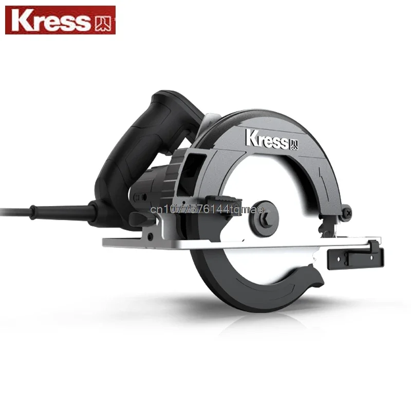 Kress AC220V 1400W Circular Saw 5200rpm 185x25.4 Depth 49/64mm 45/90 Degree Brushless KU420