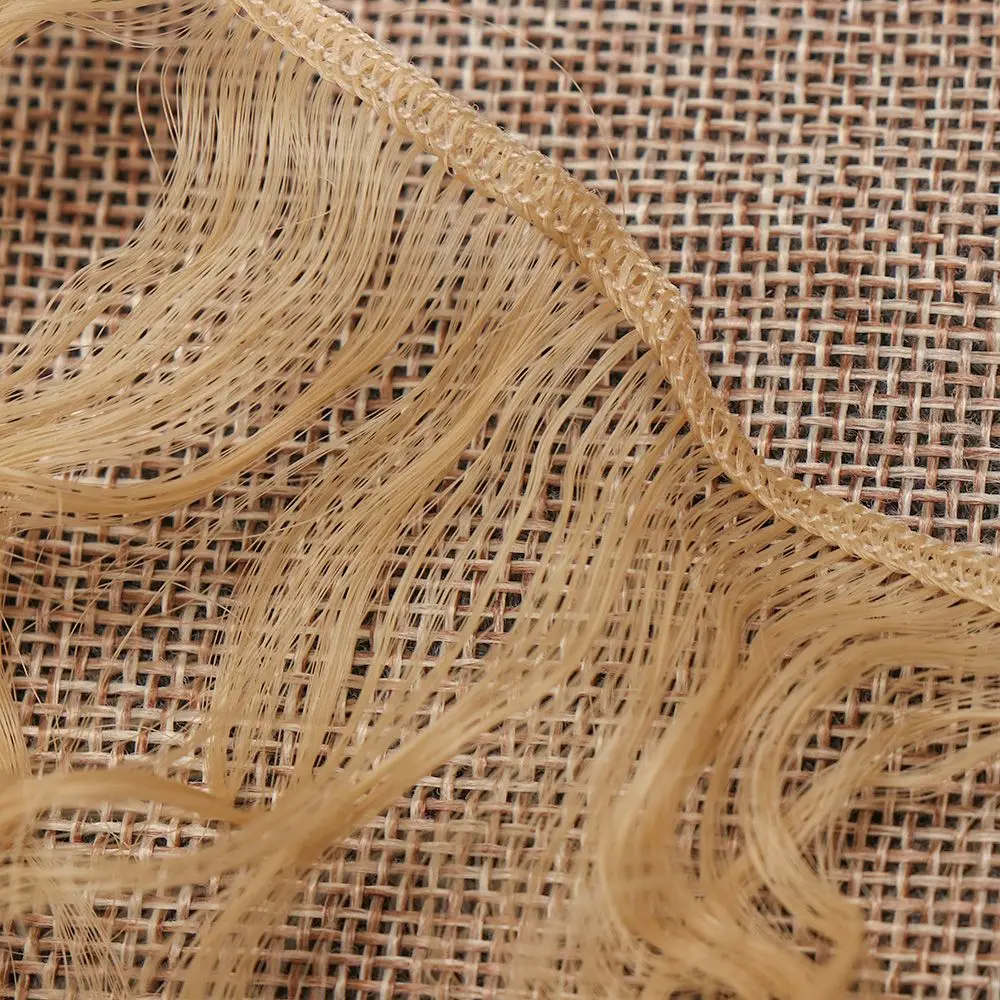 15*100cm hitze beständiges Faser lockiges Haarteil für 1/3 1/4 1/6 1/12 Puppen DIY Haar Perücken hand gefertigte Haars chüsse Puppen zubehör – Detail 5