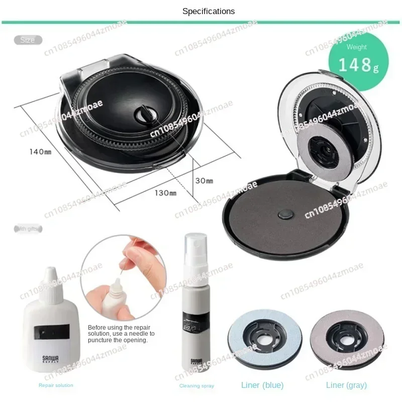 CD Repair Machine CD Disc Scratch Repair Device DVD Data Recovery Set Cleaning Fluid Paste Tool Cleaner