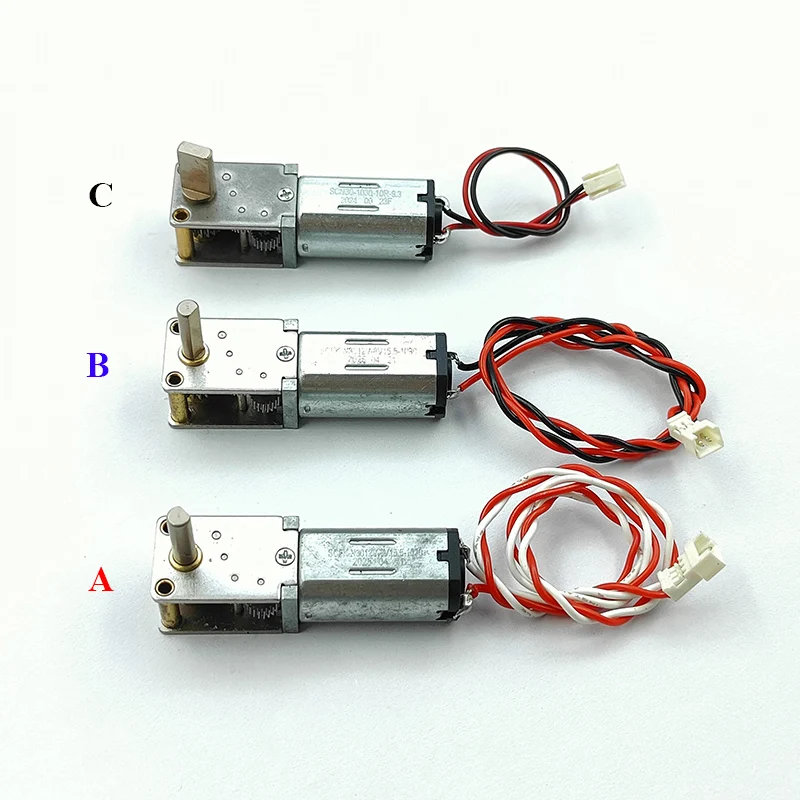 1PCS Mini N30 Full Metal Gear Motor DC 3V 3.7V 5V 6V Slow Speed Large Torque Micro Gearbox Gear Reduction Motor DIY Robot