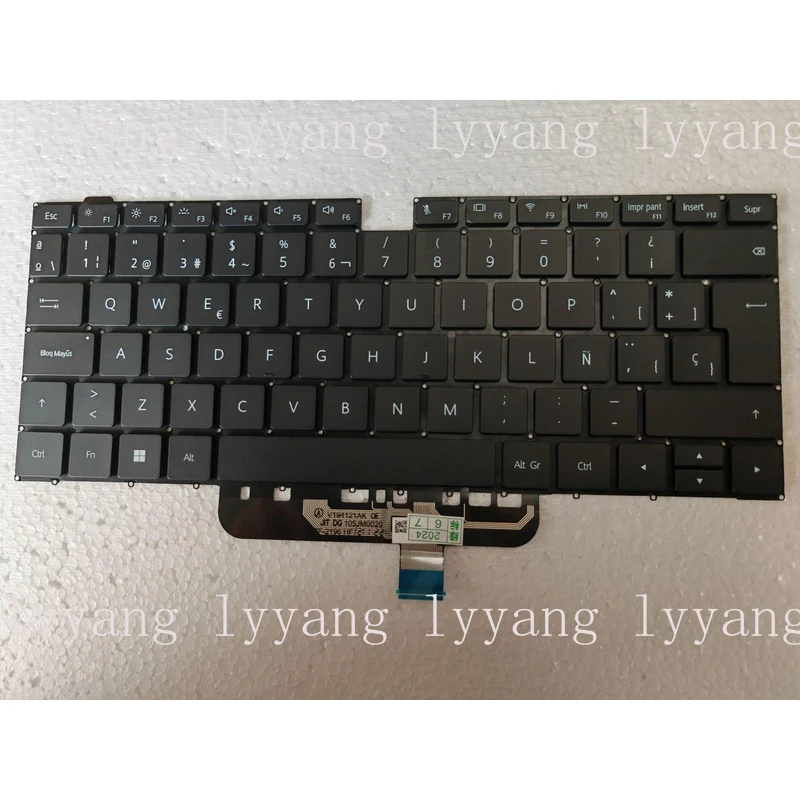 

f Spanish keyboard for Huawei D14 NBB-WAH9 WAE9P WAQ9R NBD-WFE9 WFH9 NBL-WAQ9R
