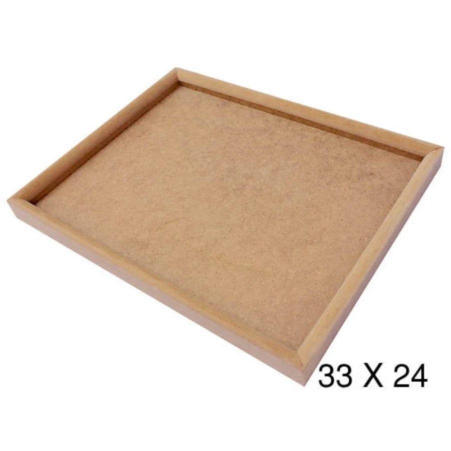 PA219 small rectangular 18mm slat board, unpainted Mdf board