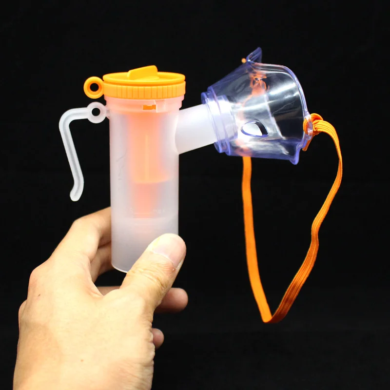 4piece/set Family Child Universal Atomization Cup For Medical Inhaler Face Mask Compressor Adjustable Side-spraying Atomization