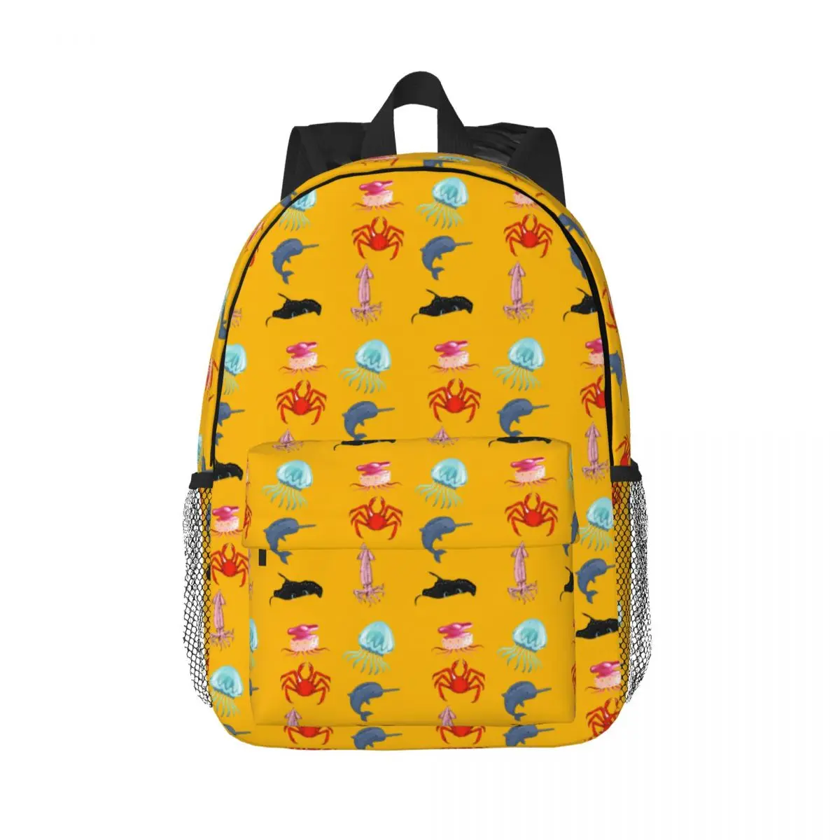 

Famous Sea Creatures Backpack Hot Sale Daypack Large Capacity Boys Girls BookBag Shoulder Bags for Men Women Kids School Bag