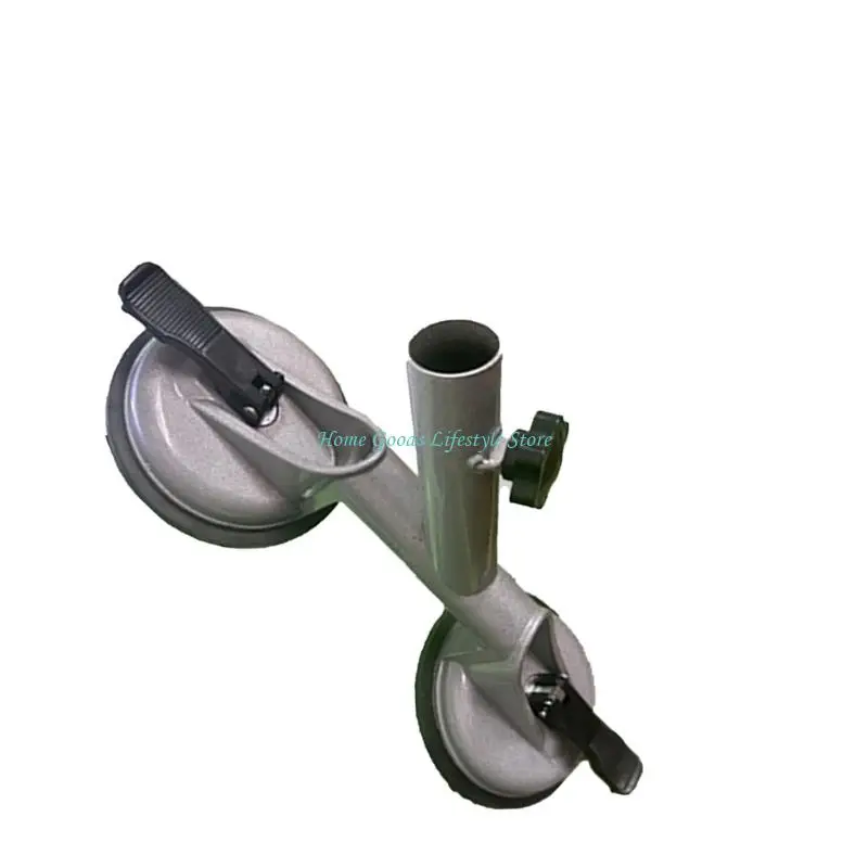 E74E Air Proof Plan Metal Absorption Cup Standard Stand for Porch Garden Stability